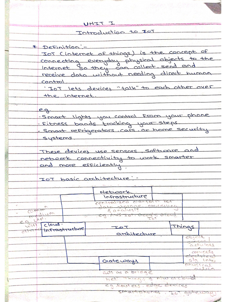 IoT Unit 1 | PDF