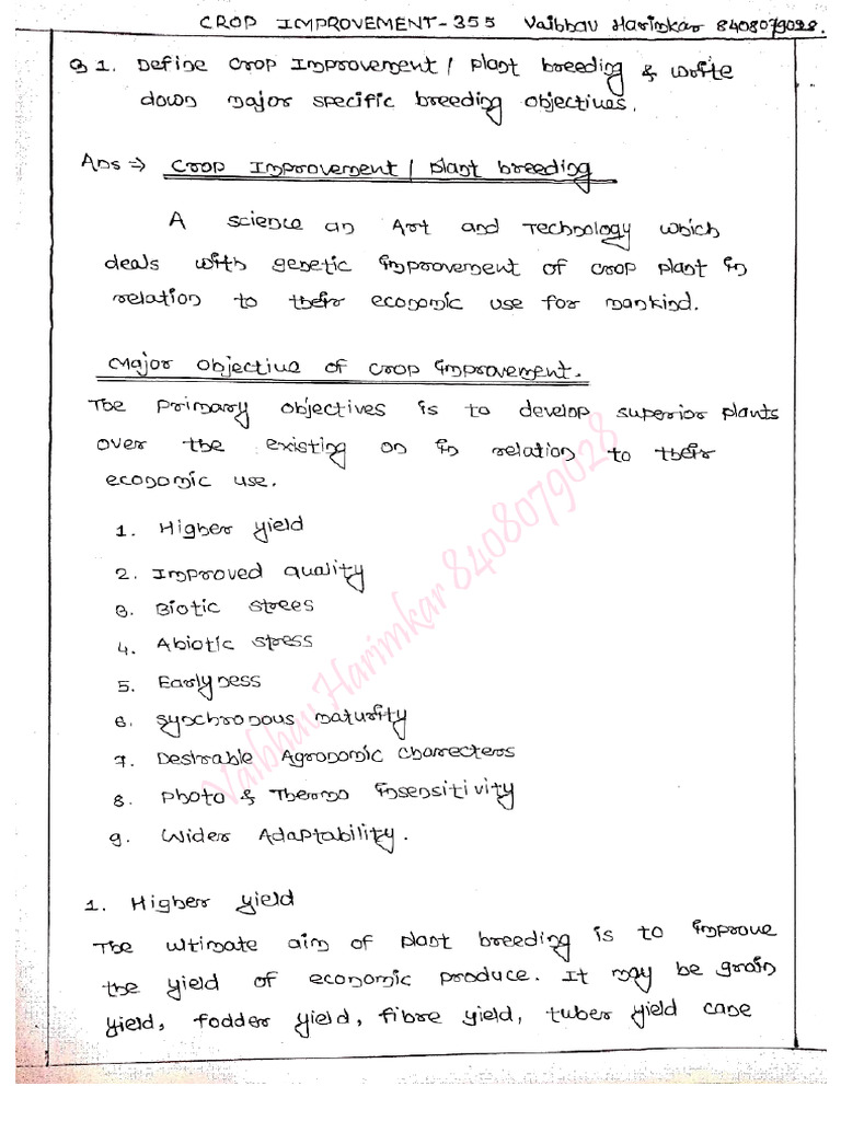 GPB 355 Handwritten Short Note | PDF