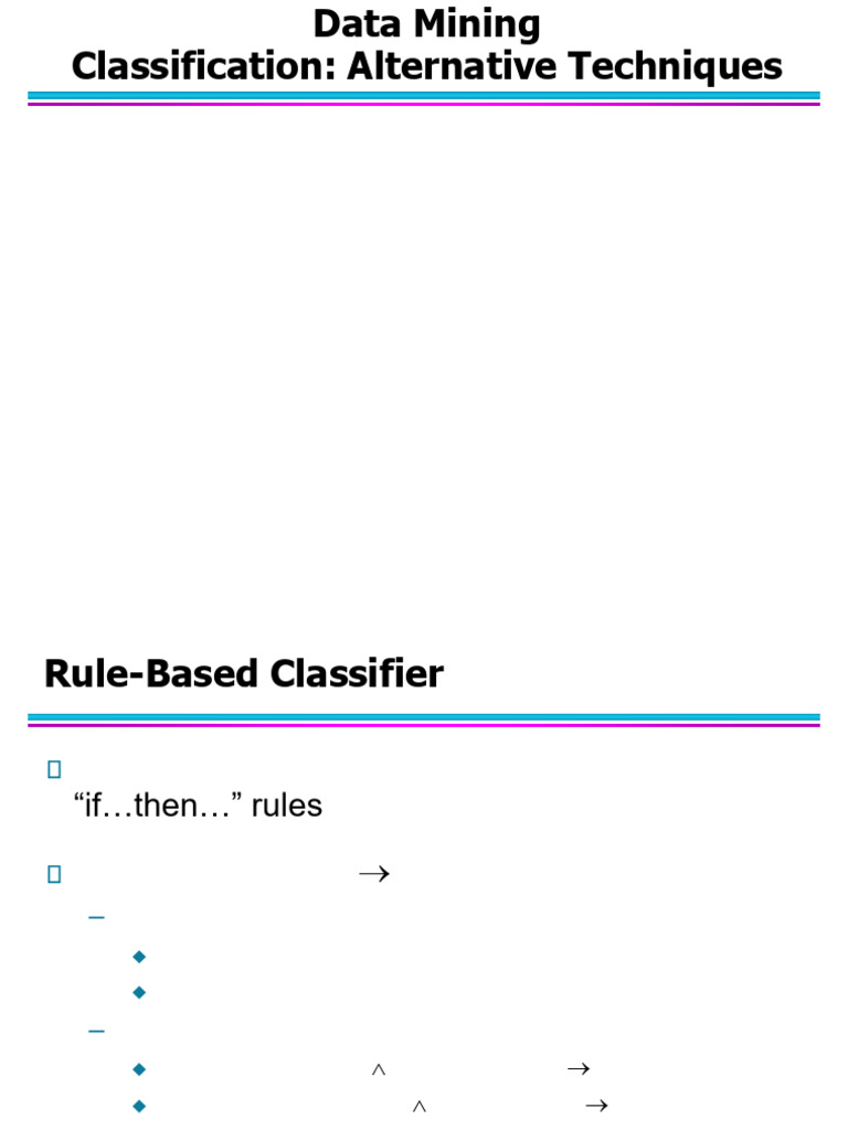 Chap4 Rule Based | PDF