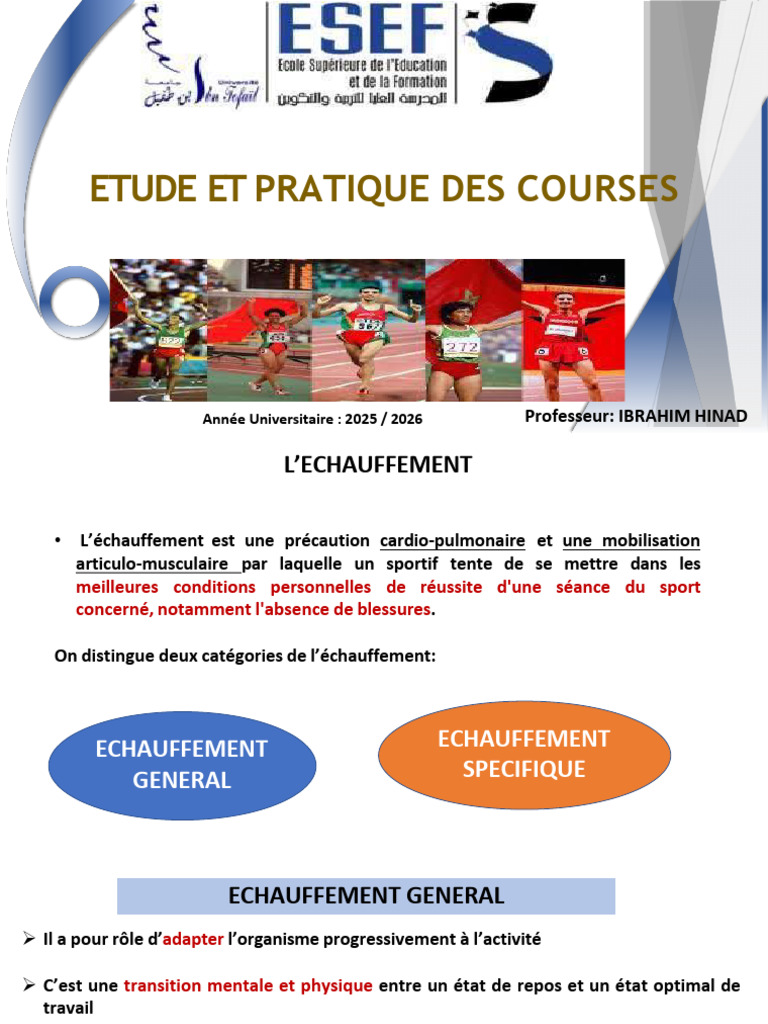 Sénace 2 Echauffement | PDF