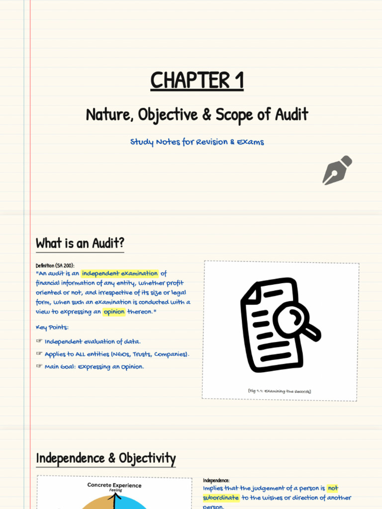Nature, Objective and Scope of Audit | PDF