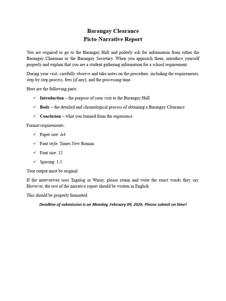 Instruction For BC | PDF