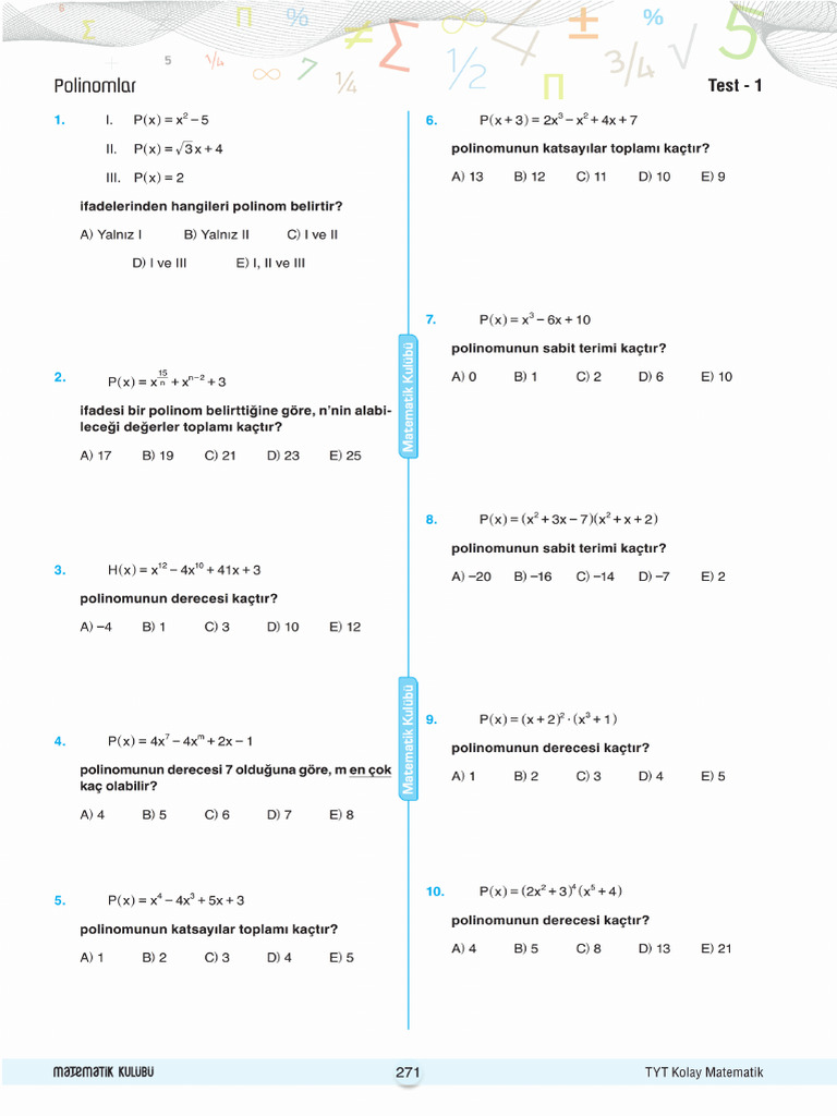 Polinom | PDF