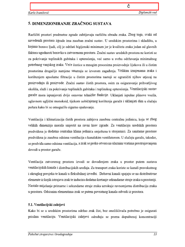 Ventilacija Seme 2 | PDF