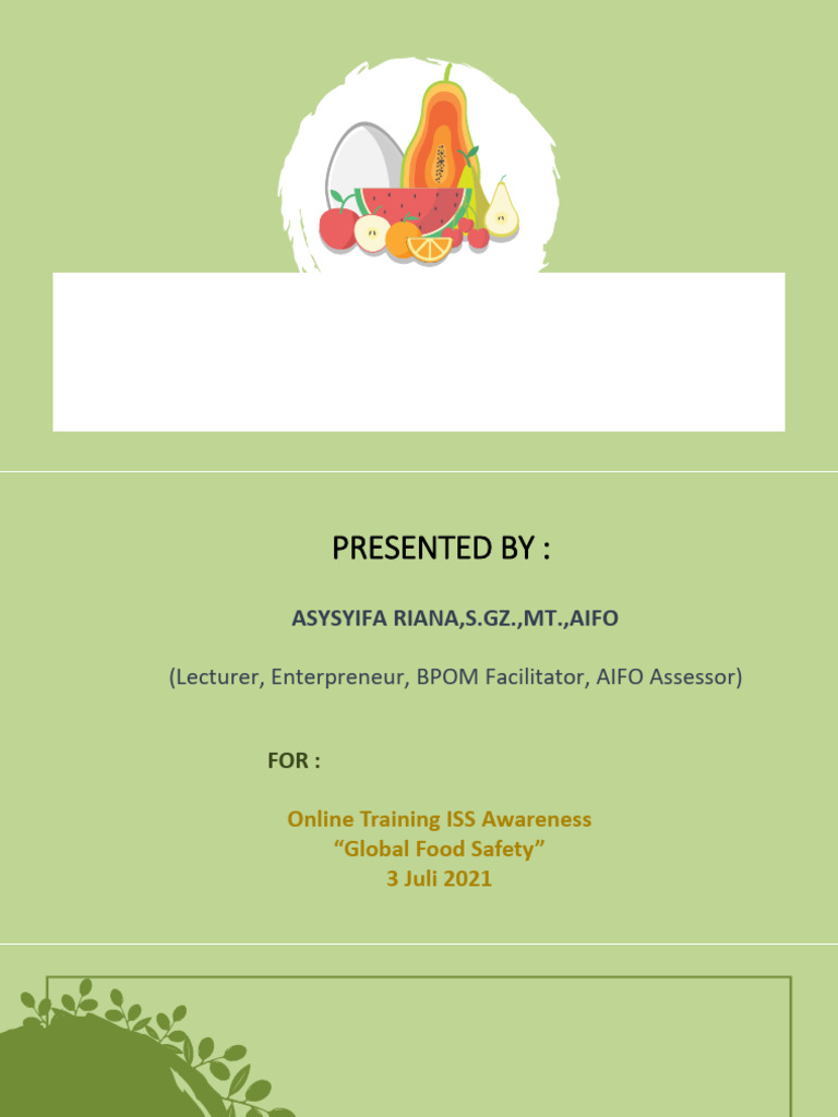 Modul BRC Global Standard Issue 8 MATERI EXTERNAL | PDF