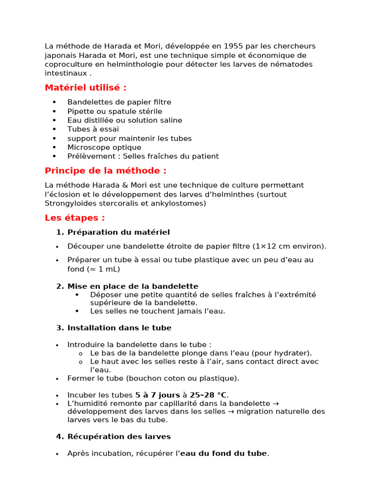 La Méthode de Harada Et Mori | PDF