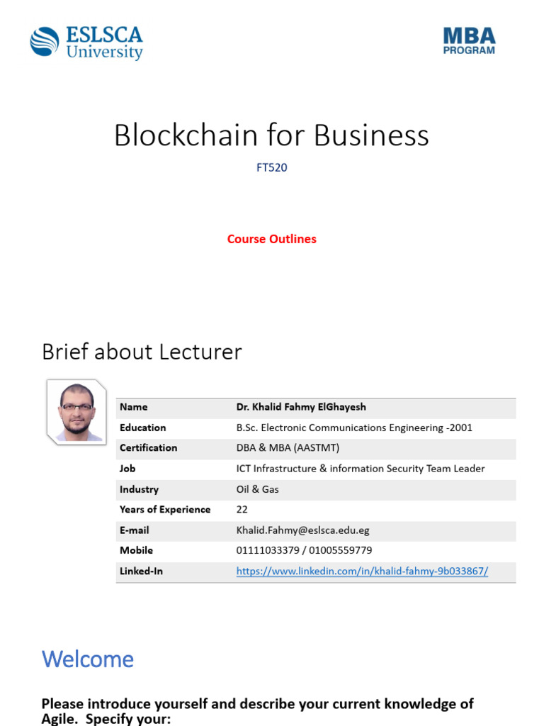 Course Outlines - English For Business | PDF | Artificial Intelligence ...