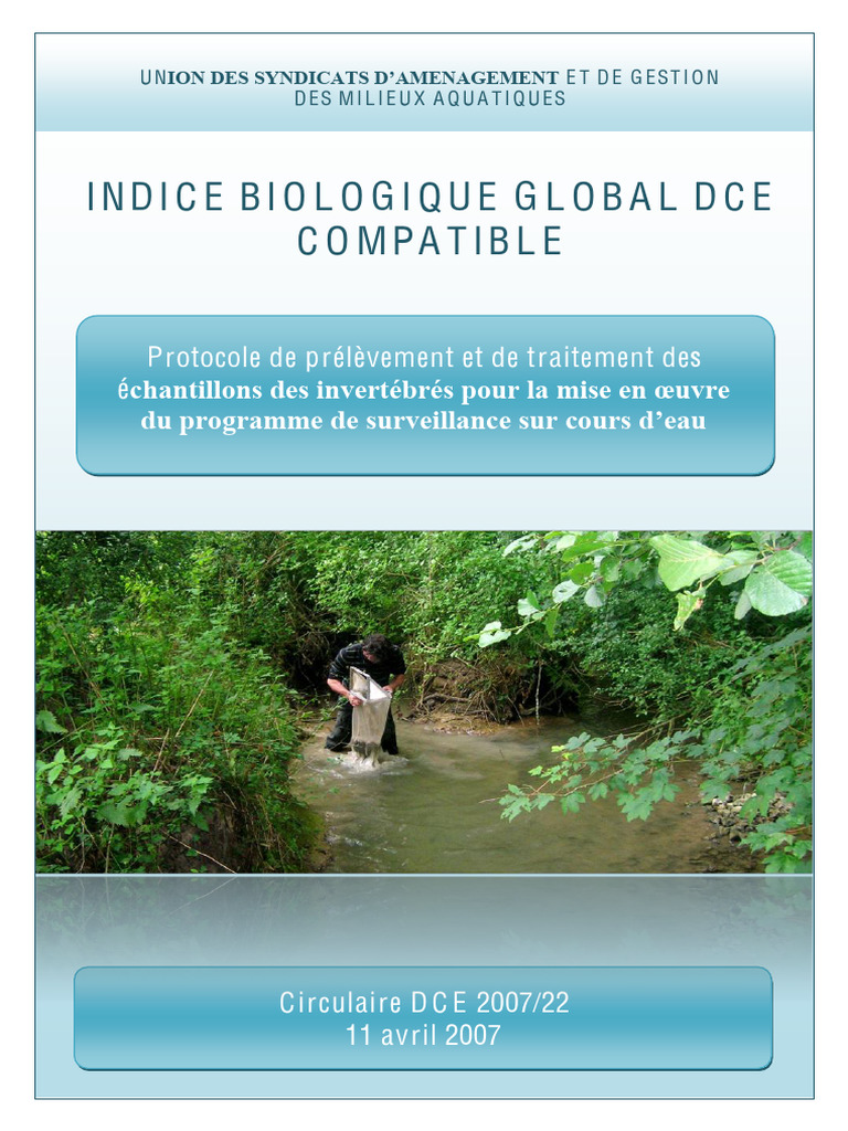 Indice Biologique Global Dce Compatible | PDF | Sciences de la terre ...