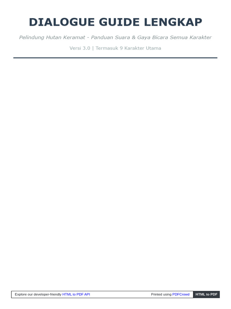Dialog Guide | PDF