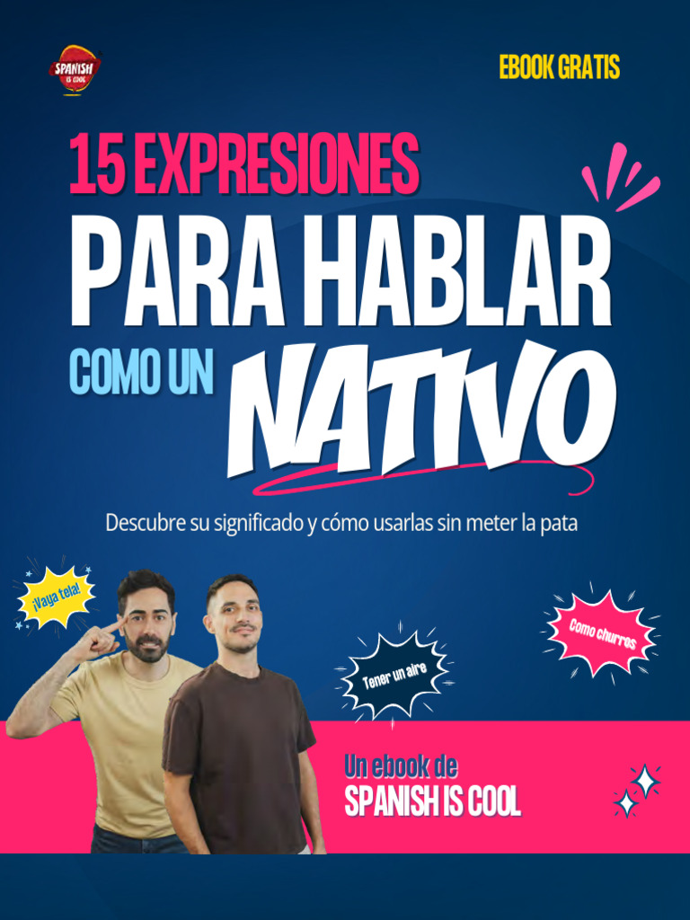 15 Expresiones para Hablar Como Un Nativo | PDF | Lengua española