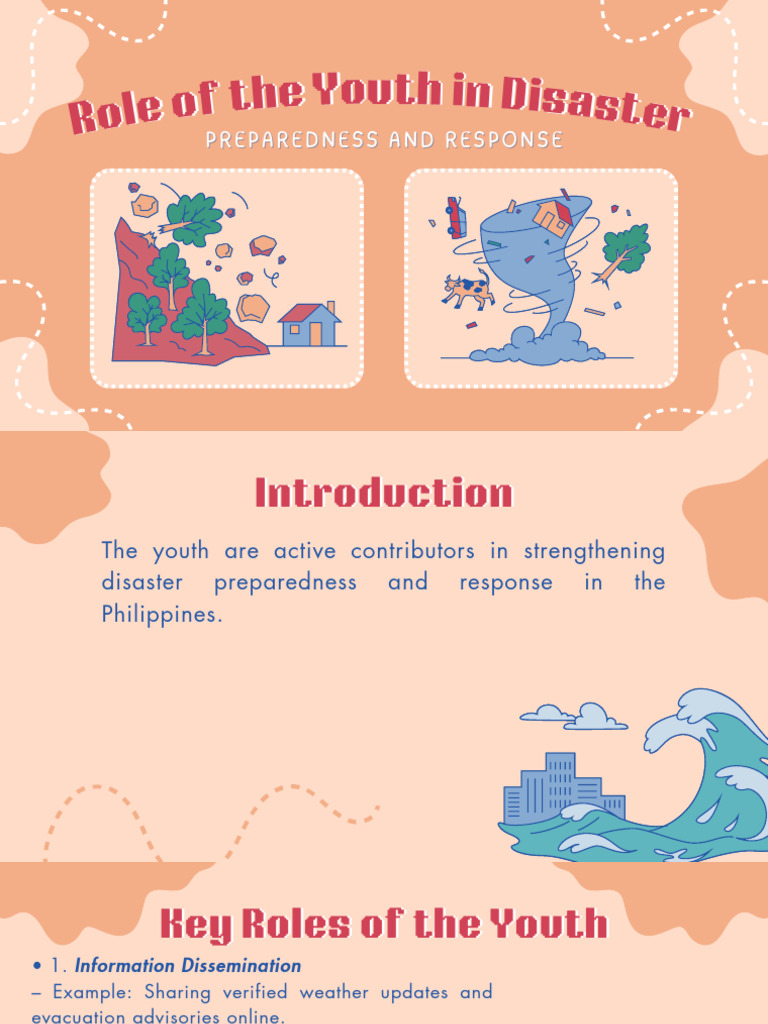 Role of The Youth in Disaster Preparedness and Response - 20260221 ...