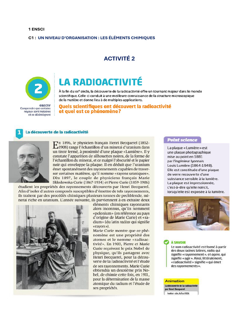 1 Ensci c1 Activite 2 | PDF