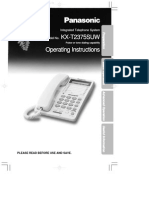 Panasonic KX-T2375 - User Manual