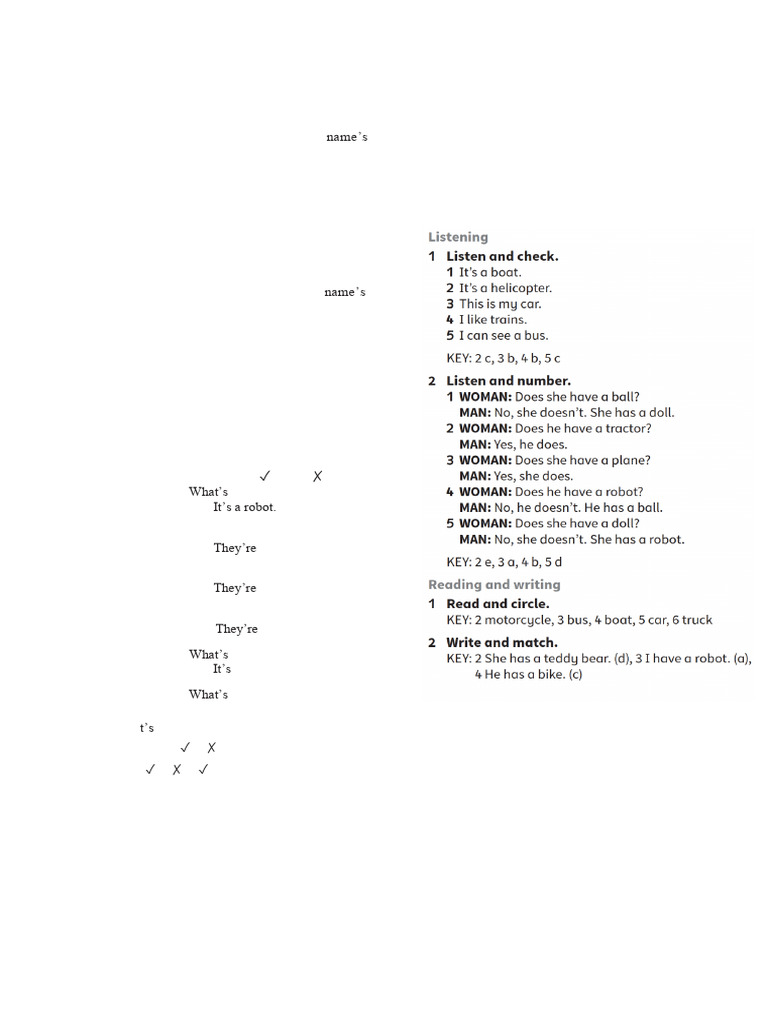 2 Sinf Answers | PDF