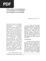 Nueva visita a la hipotetización