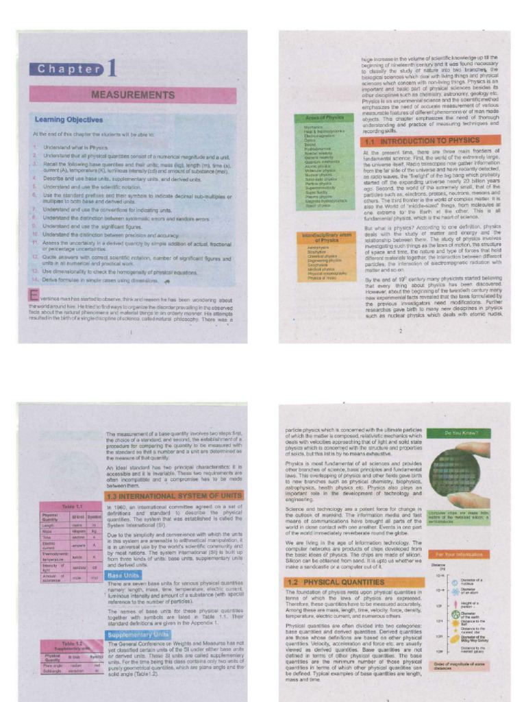 Revised Physics | PDF | Significant Figures | Uncertainty