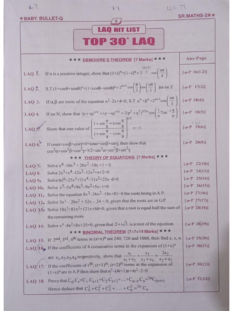 Maths 2A | PDF