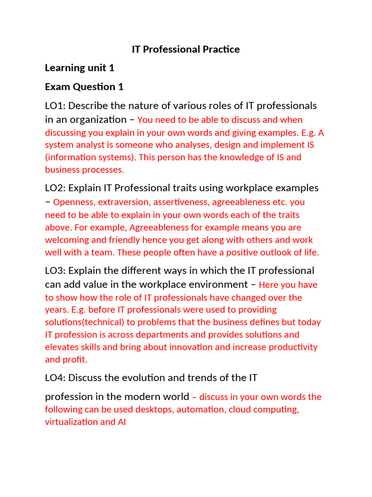 IT Professional Practice Summary | PDF | Intellectual Property | Copyright
