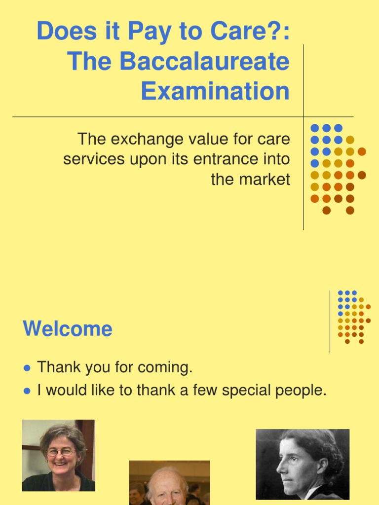 Does It Pay To Care?: The Baccalaureate Examination | PDF | Coefficient ...