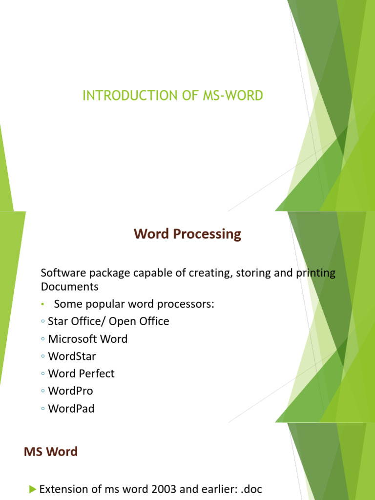 Word Processing | PDF | Microsoft Word | Software