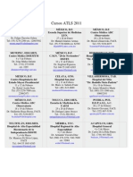 Cursos ATLS 2011