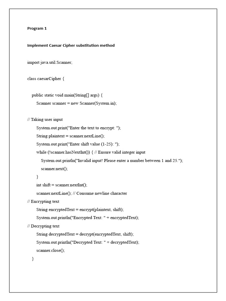 Lab Manual | PDF | Encryption | Cipher