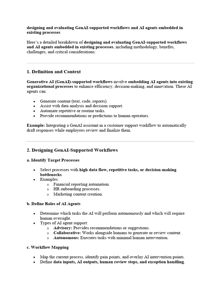 Designing and Evaluating GenAI | PDF | Artificial Intelligence ...