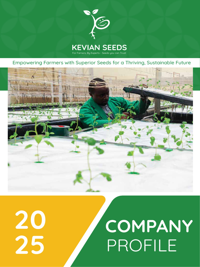 Kevian Company Profile | PDF | Potato | Agriculture