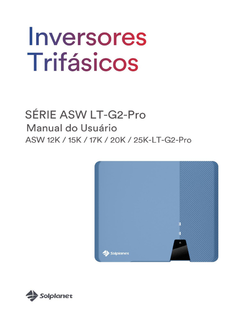 Manual - ASW 12-25K-LT-G2 Pro | PDF | Conector elétrico | Wi-Fi