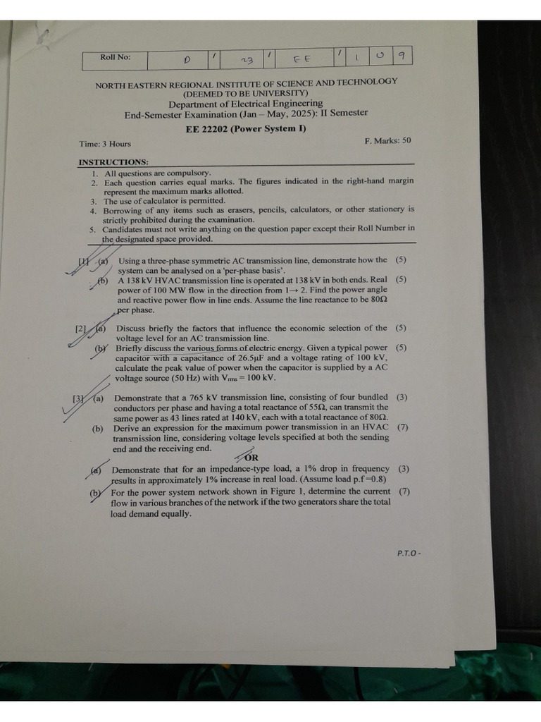 End Sem Question | PDF