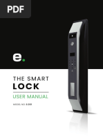 Smart Lock Operation Manual | PDF | Password | Computing