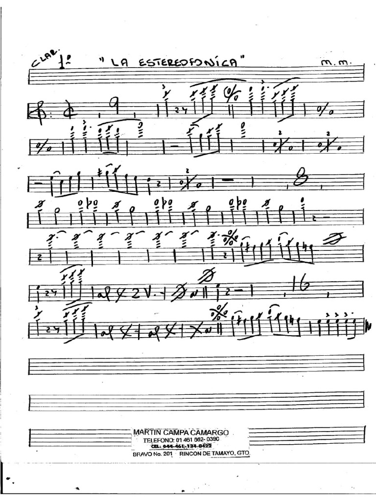 La Estereofónica - Banda MM | PDF