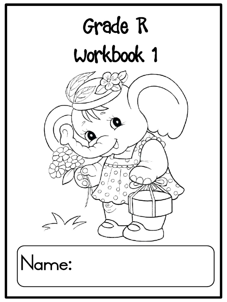 Grade R Workbook No 1 | PDF