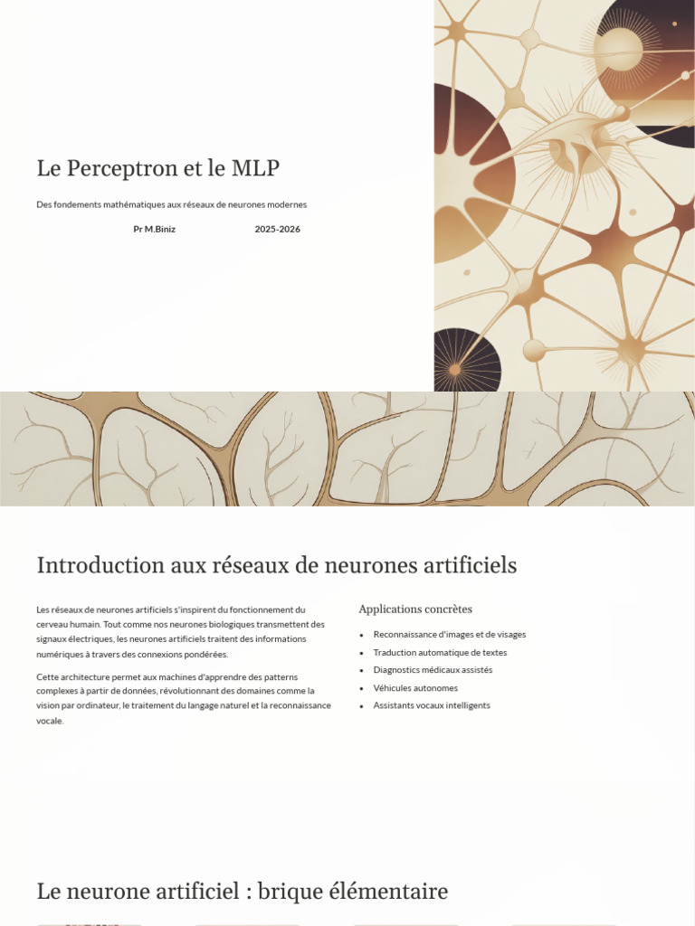 Tout Cours de TD 2 Tp2 Et Edrnier Partie de Cour | PDF | Neurosciences ...
