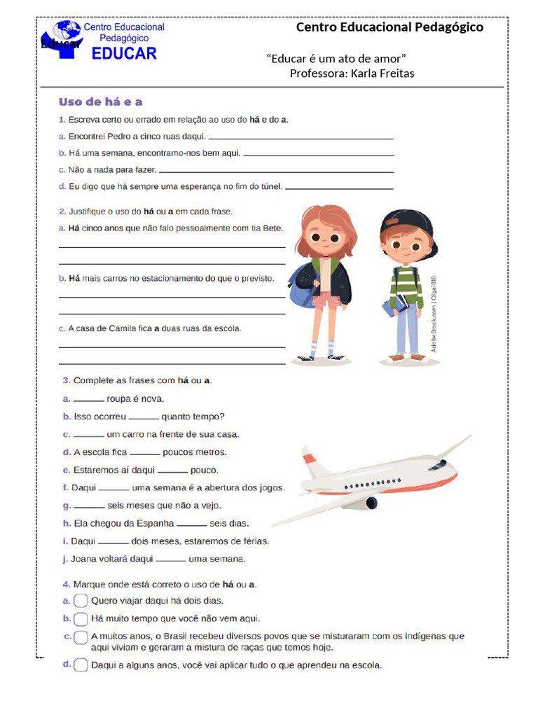 Matriz 5 Ano HA, A OU AH | PDF | Pedagogia