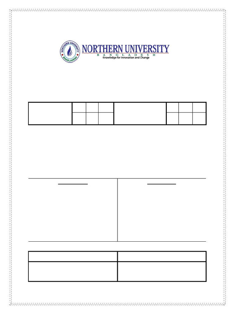 Cover Page NUB | PDF