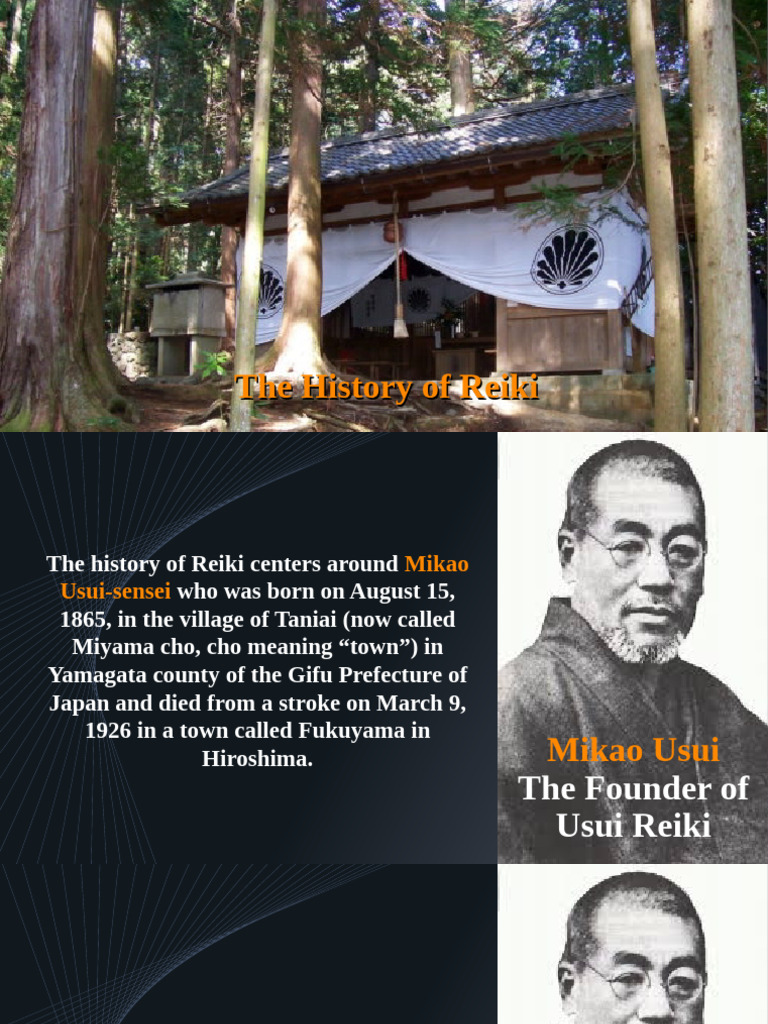 History | PDF | Mikao Usui | Reiki