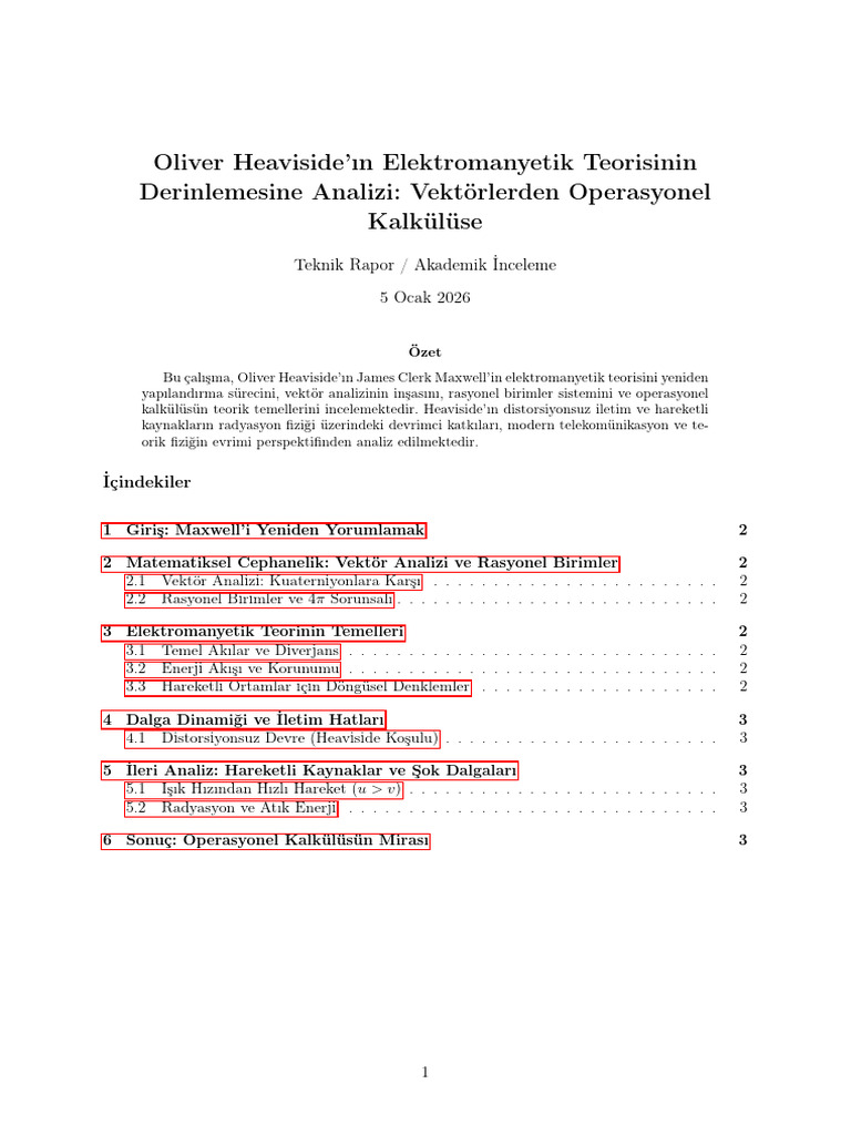 Operational Calculus o Heviside | PDF