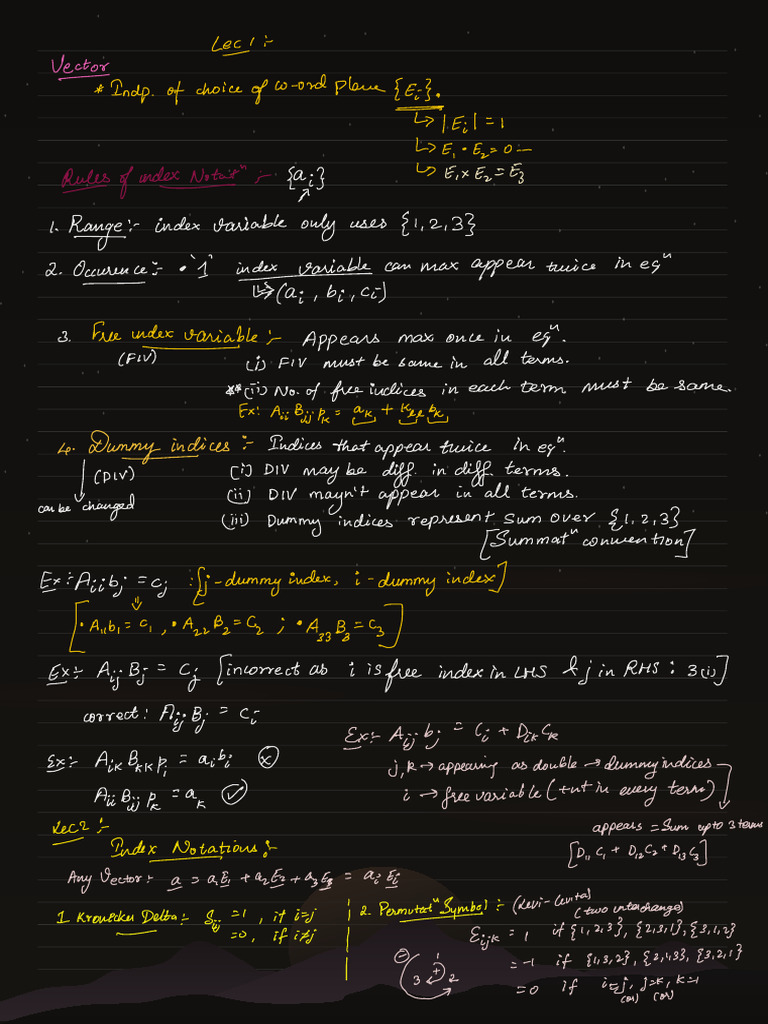 Class Notes | PDF