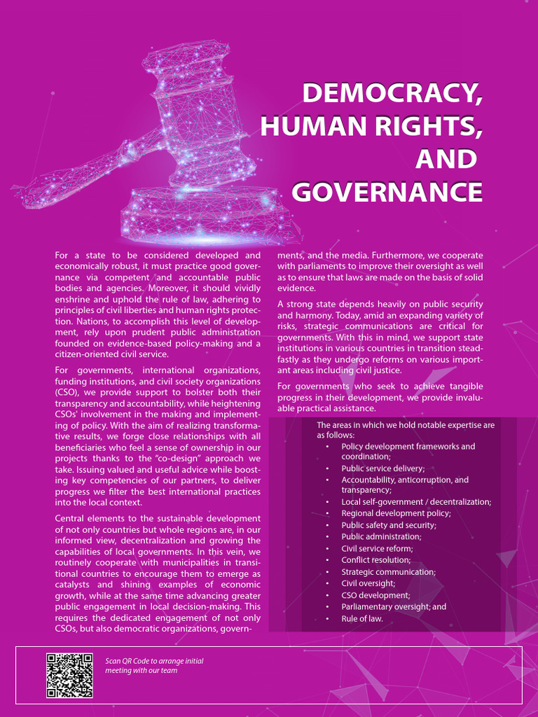 Democracy Human Rights and Governance | PDF | Governance | Civil Society