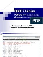 FEDORA 16 - Gnome Root