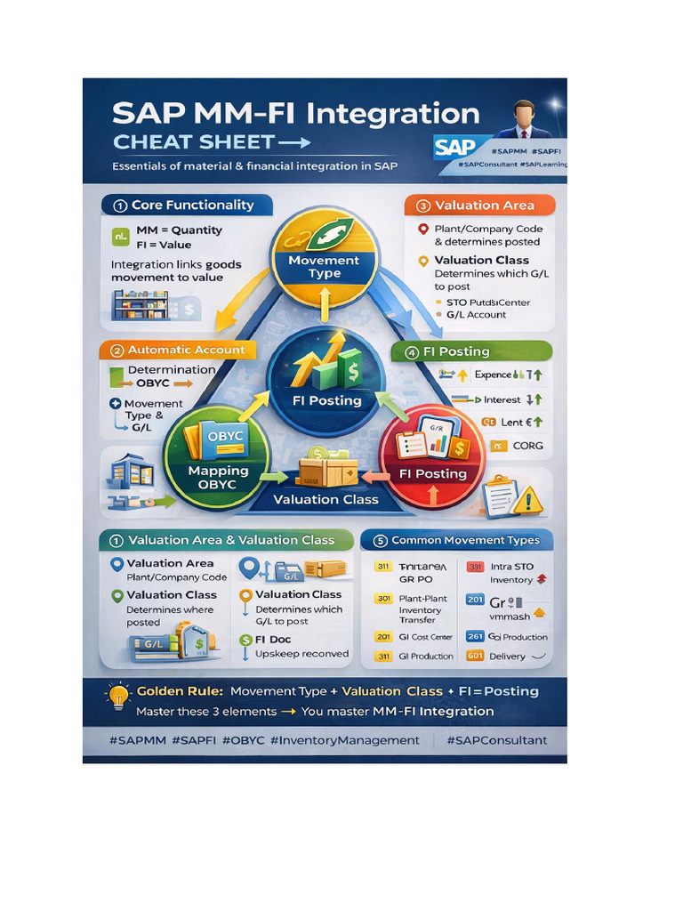 SAP MM - FI Integration | PDF