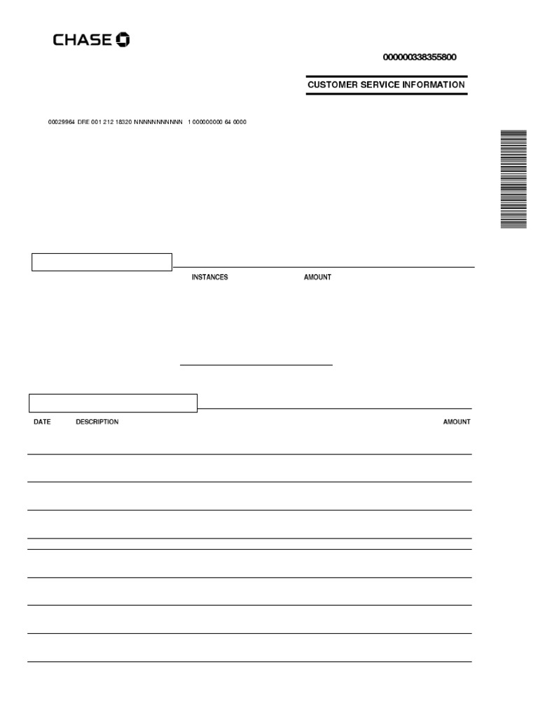 List | PDF | Debit Card | Chase Bank