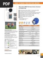 WBGT Monitoring Guidelines for Outdoor Work | PDF | Hyperthermia ...