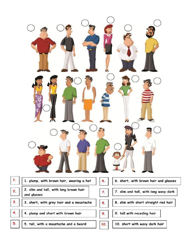 Describing People | PDF