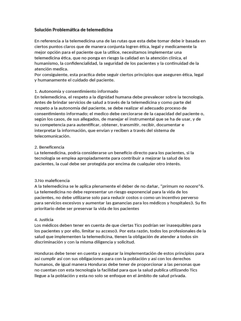 Solución Problemática | PDF