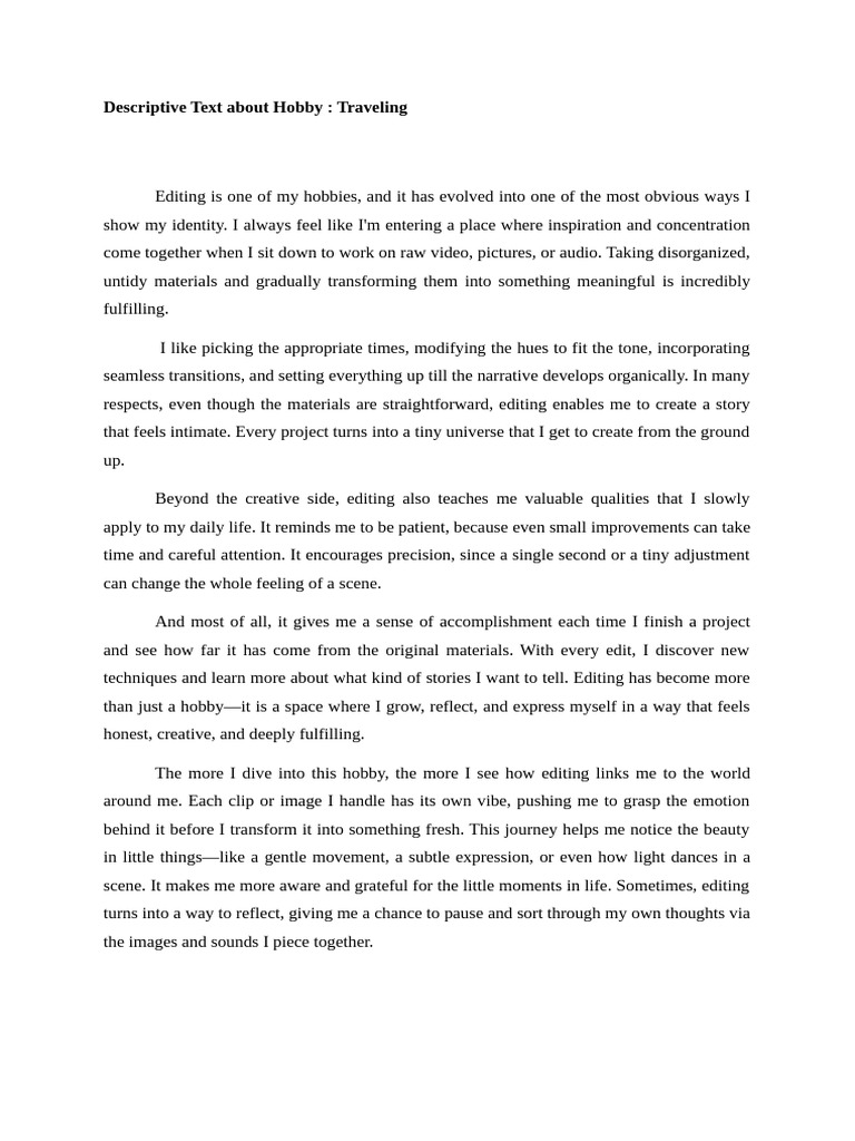 Descriptive Text Ada | PDF