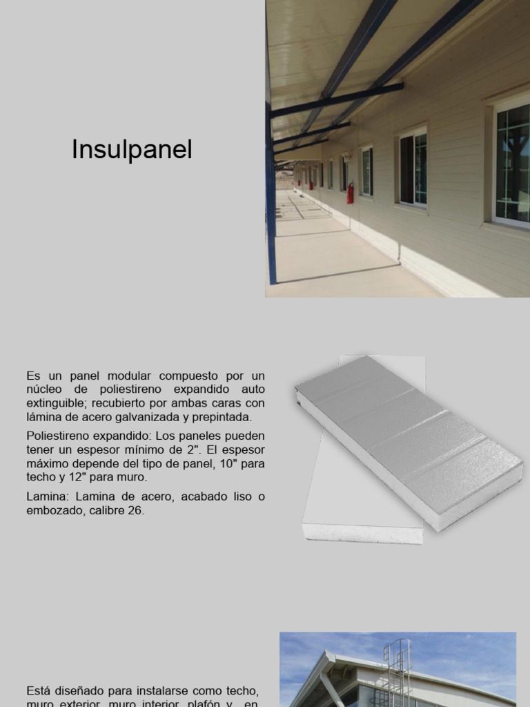 Presentación de Insulpanel | PDF