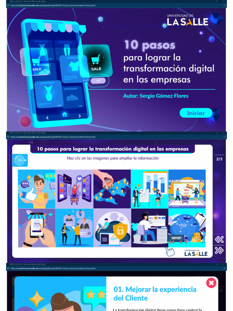 Red1. 10 Pasos para Lograr La Transformación Digital en Las Empresas | PDF