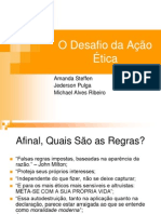 O Desafio Da Ação Ética